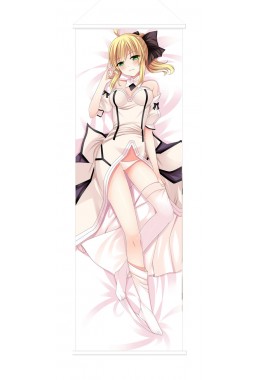 Fate Stay Night Japanese Anime Painting Home Decor Wall Scroll Posters