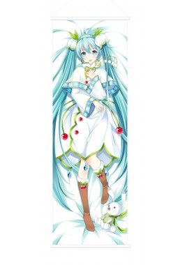 Hatsune Miku Japanese Anime Painting Home Decor Wall Scroll Posters