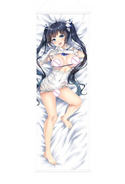 Hestia DanMachi Japanese Anime Painting Home Decor Wall Scroll Posters