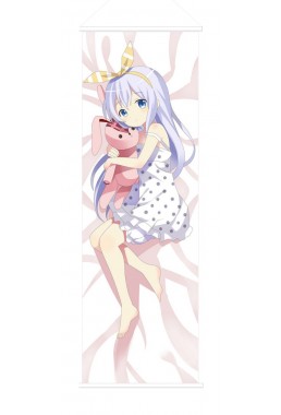 Is The Order Rabbit Gochuumon wa Usagi desu ka Japanese Anime Painting Home Decor Wall Scroll Posters