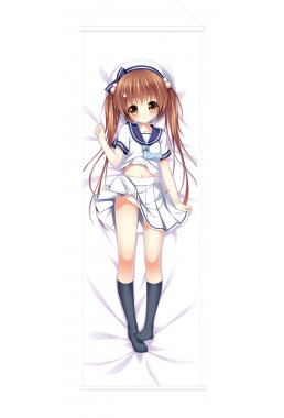 Kawaii Little School Girl Japanese Anime Painting Home Decor Wall Scroll Posters