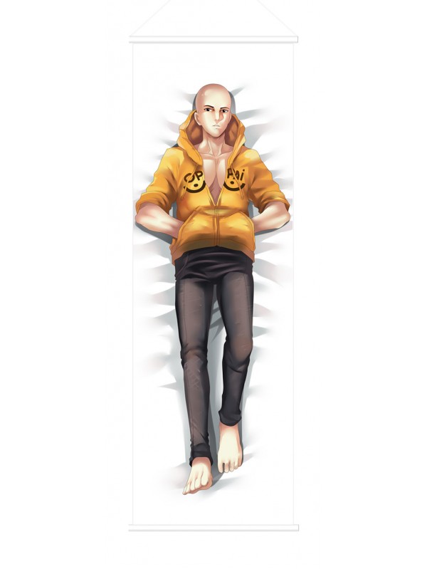 One Punch Man Male Japanese Anime Painting Home Decor Wall Scroll Posters