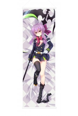 Shinoa Hiragi Owari no Seraph Japanese Anime Painting Home Decor Wall Scroll Posters