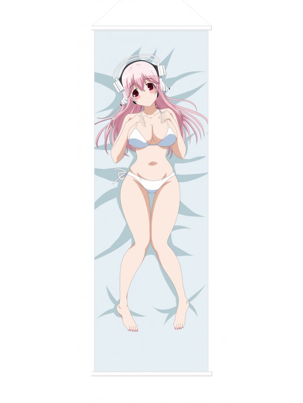 Super Sonico Japanese Anime Painting Home Decor Wall Scroll Posters