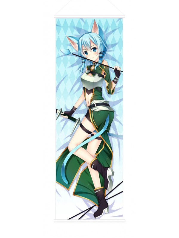 Sword Art Online Asada Shino Japanese Anime Painting Home Decor Wall Scroll Posters