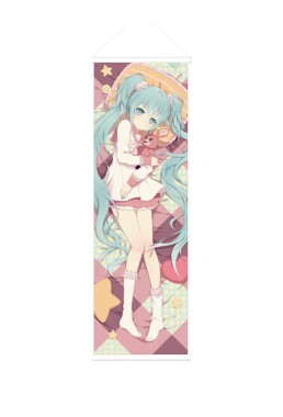 Vocaloid Hatsune Miku Japanese Anime Painting Home Decor Wall Scroll Posters