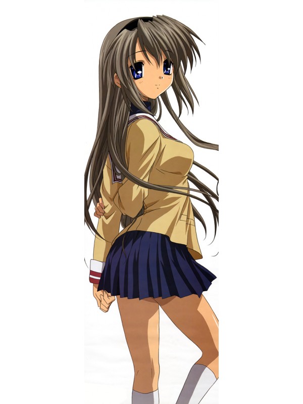 Clannad Kyou Fujibayashi Japanese Anime Wall Scroll Poster And Banner Satin Peach Skin