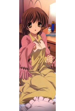 Clannad Furukawa Nagisa Japanese Anime Wall Scroll Poster And Banner Satin Peach Skin