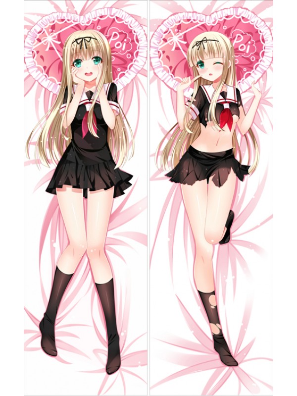 Kantai Collection Japanese destroyer Yudachi Anime Dakimakura Pillow Cover