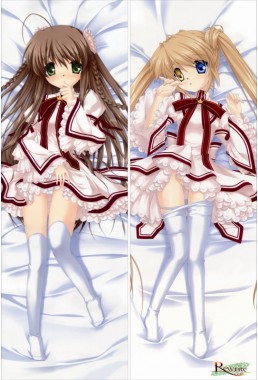 rewrite - Kotori Kanbe + Shizuru Nakatsu Long anime japenese love pillow cover